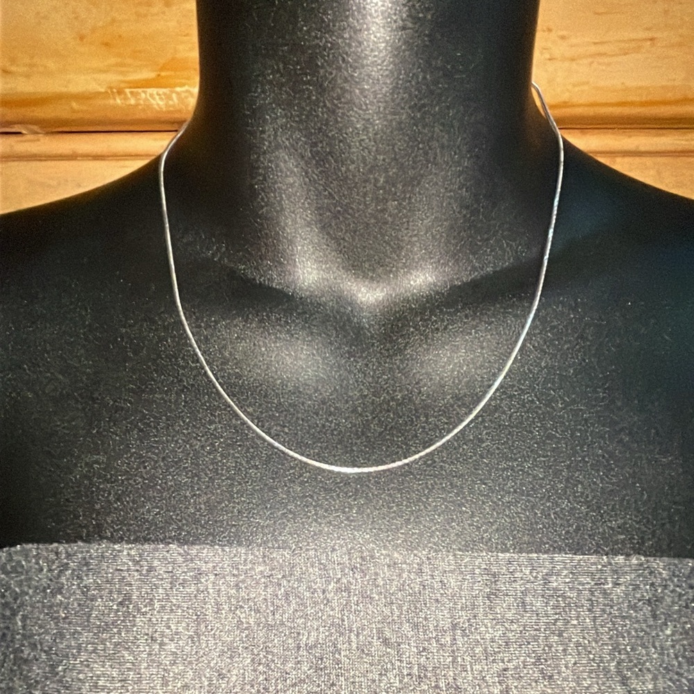 Solid Stamped 14K Italy Fancy Snake Neck Chain Necklace Italian Designer - Picture 5 of 7
